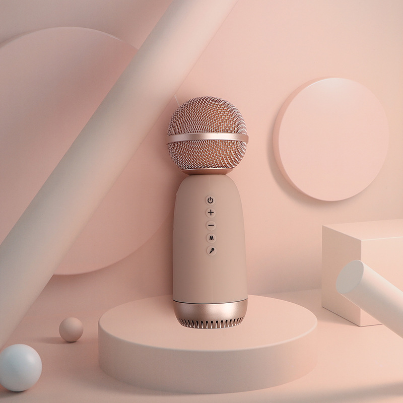 小巨蛋麦克风话筒音响一体手机全民k歌神器无线蓝牙儿童电容麦